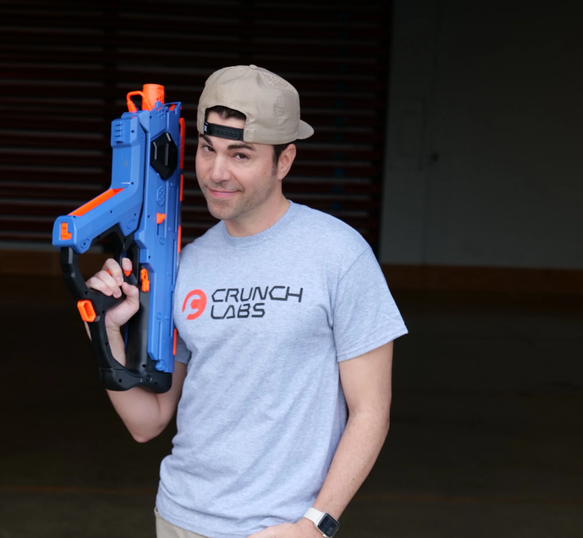 CrunchLabs Logo T-Shirt (Gray) - Image 3